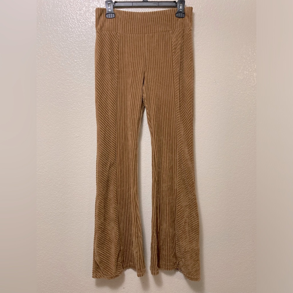 Y2K Cordaroy Bell Bottom Legging Pants!